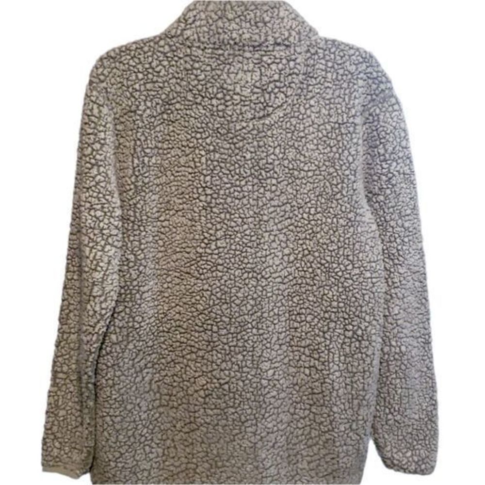 Women's Simply Southern Sherpa Pull-over Size Medium - Picture 2 of 4